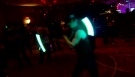 A-kon friday dance spade glowsticking
