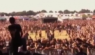 A huge mosh pit Mosh from Hell
