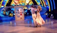 Abbey Clancy and Aljaz Quickstep to 'Walking On Sunshine'