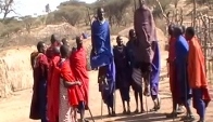 Africa - Maasai Tribespeople Dancing