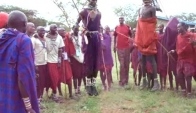 African Maasai Warrior Dance