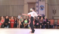 Alexander Popovics and Camila Schwarz Rumba Ballroom dancing