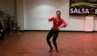 Amy Mills Australian Salsa Solo Competition