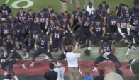 Arizona Wildcats do the Haka Dance
