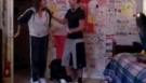 Austin Dancing the Dougie with a suprise from his mom