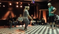 B-girl Amilli - First breakdance battle