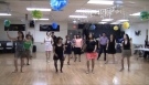 Bachata Mix Line Dance Performed by Vogue Dance Club dancers