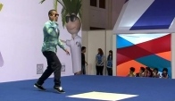 Bahrain summer festival amazing robot dance