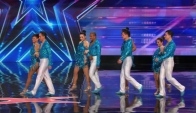 Baila Conmigo Speedy Colombian Salsa Dancers Shake Their Stuff - America's Got Talent