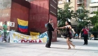 Bailando por la Paz en Colombia salsa and Mapale