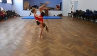 Becky and Megan - Counting Stars - Dance-acro duo - age