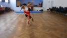 Becky and Megan - Counting Stars - Dance-acro duo - age