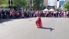 Bollywood dance on Queen Street