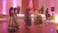 Bollywood dance performance at Zahara and Farhan's wedding
