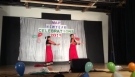 Bollywood dance performance by Tamia and Tania