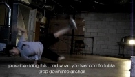Breakdance tutorial Elbow to Airchair Airchair to Elbow Drop