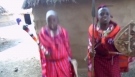 Brown and Brayan doing Maasai dance