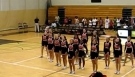 Cheerleaders dancing to low - flo rida