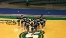 Cheerleading camp dance
