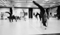 Contemporary Class Floor work - Contemporary dance