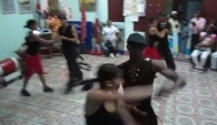 Cuban dance performance by Yanek Revilla's group