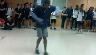 Dance battle at school - Breakdance