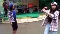 Dance dougie hip hop - timoer Jr perfome at Smpn jakarta