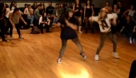 Dancehall battle Emiliana and Katerina