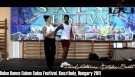 Dolce Dance Cuban salsa festival Hungary Israel Gutierrez and Zohra