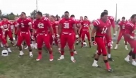 East performing Haka vs Kahuku High School