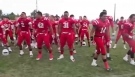 East performing Haka vs Kahuku High School