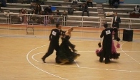 English waltz in the competition dance