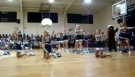 Fire Burning Cheerleading Dance