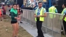 Gabber sesh with security guard at Defqon