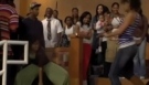 Girl on Girl Krump Battle in Church gets Freaky