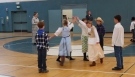 Grade Square Dances on Little Red Schoolhouse
