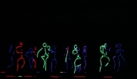 Grant School Staff Glowstick dance
