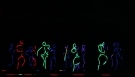 Grant School Staff Glowstick dance