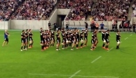 Haka Maori All Blacks v Japan