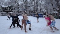 Harlem Shake snow Dance