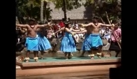 Hula hula dance at Polynesian cultural  schow