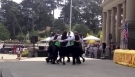 Irish set dance demo at Robert Emmet Day