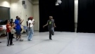 Jojo vogue practice catwalk and duckwalk in motion