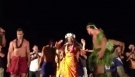 La Toya Jackson learns to dance Hawaiian Hula August