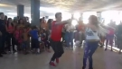 Latin girl dance Yaraliz and Joselito