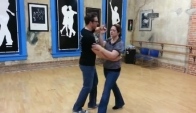 Lindy hop inside turn return and texas tommy move