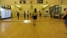 Lucky Strike clogging dance practice % speed