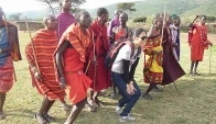 Maasai Dance Photobomb - Maasai dances