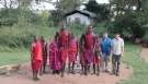 Maasai Mara tribe dances with Frankie Moreno