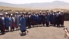 Maasai Village Welcome Dance In Tanzania Africa
